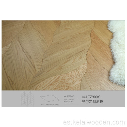 Suelo de parquet de roble / de interior / de madera de parquet